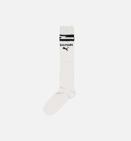 Balmain X PUMA Kneehigh Socks - White - 907767-02