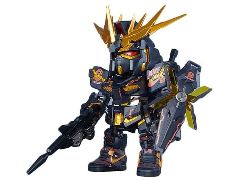 Bandai Gundam x Nike SB Unicorn QMSV RX0 Banshee 02 Destroy Mode Action Figure - Multicolor