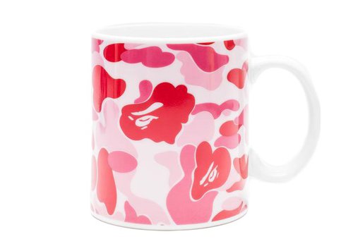BAPE A Bathing Ape ABC Camo Mug - Pink