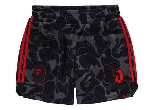 BAPE x adidas Dame Mesh Shorts - Black - 1K73-153-902