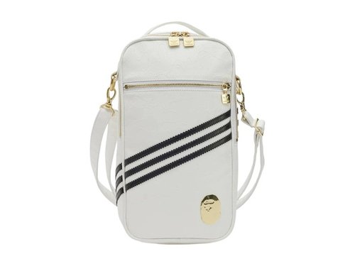 BAPE x adidas Original Sling Bag - White - JN7123