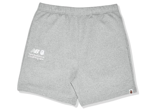 BAPE x New Balance Relaxed Fit Shorts - Grey