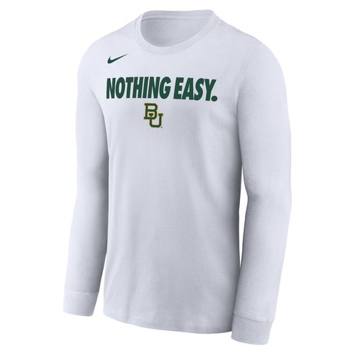 Baylor Nike College Long-Sleeve T-Shirt - White - M22284MMBB-WHT