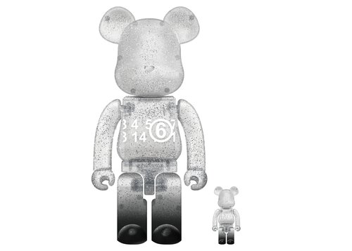 Bearbrick Macau 2020 MM6 Maison Margiela 100% & 400% Set - Multicolor