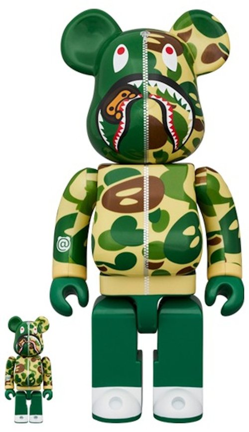 A BATHING APE - BE@RBRICK BABY MILO Flocky 100％ &amp; 400％ s-l1200.jpg