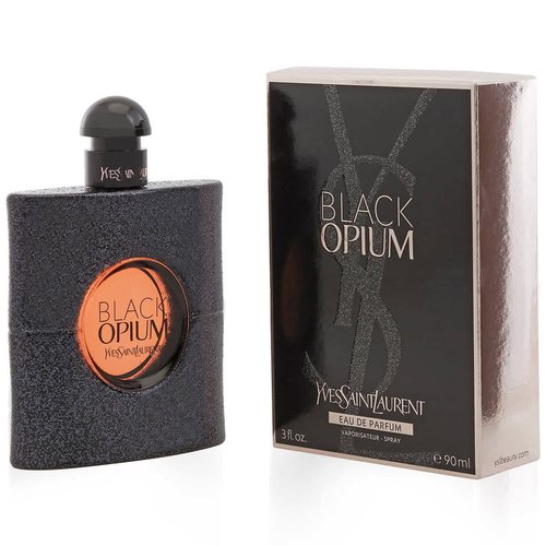 Black Opium Saint Laurent EDP Spray 3.0 oz 90 ml - Black/Orange/Pink - 3365440787971OZ
