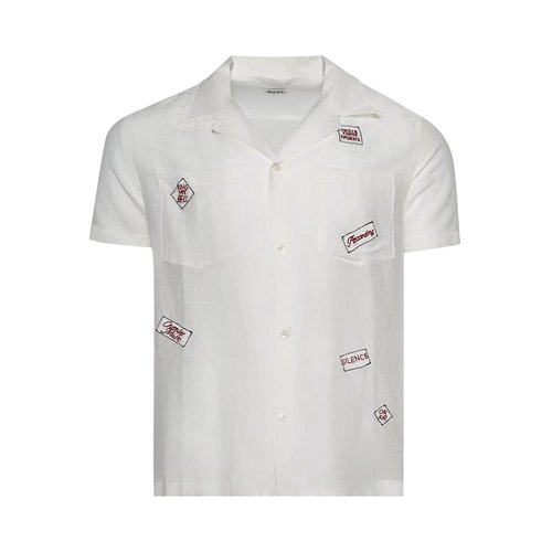 Bode On Air Short Sleeve Shirt - MRF25SH040 WHIT
