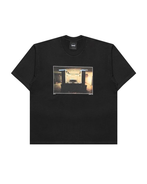 Boiler Room LIGHTS On PHOTO T-SHIRT - Black - AW25SS20BLK