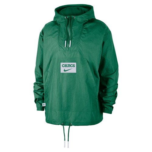 Boston Celtics Club Courtside Nike NBA Anorak - Clover/White/Clover - FZ7646-312