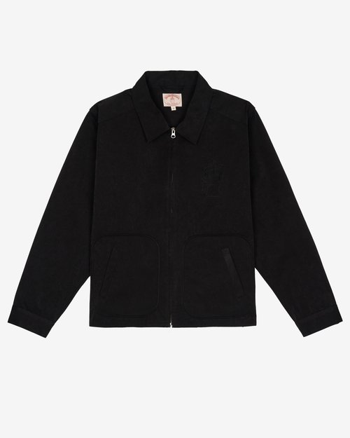Brain Dead Brooks Brothers California Harrington Jacket - Black - BDP26O06005027BK01