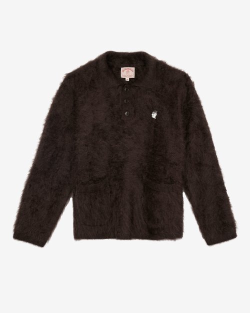 Brain Dead Brooks Brothers California Pullover Sweater - Charcoal - BDF25O12004613BK03