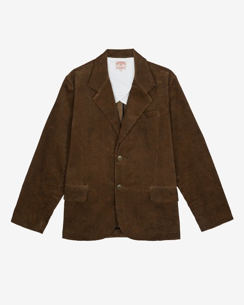 Brain Dead Brooks Brothers California Suit Jacket - Brown - BDP26O14005028BR01