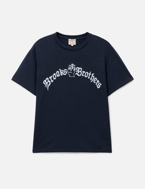 Brain Dead x Brooks Brothers California Tubular T-shirt - Navy