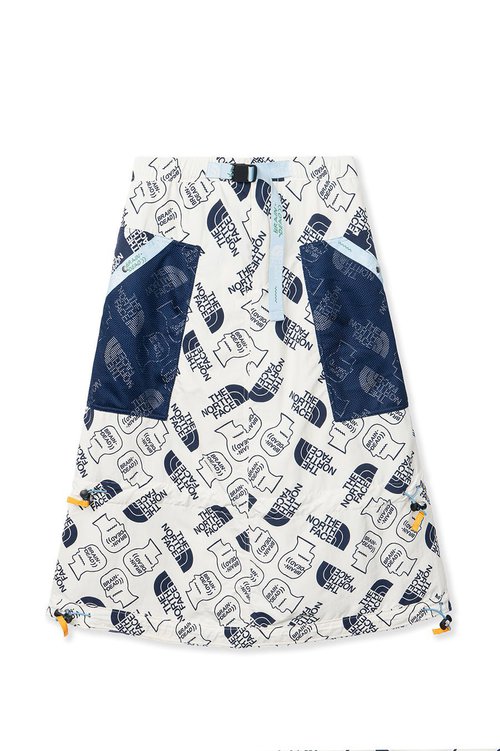 BRAIN DEAD x The North Face TECH SKIRT - Vintage White/TNF Navy - NF0A52A4-WF4