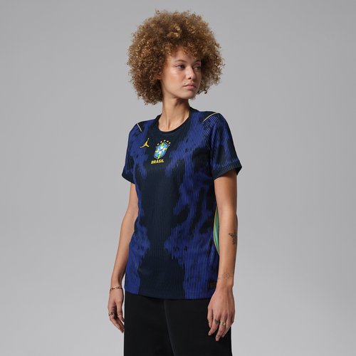 Brazil National Team 2026 Match Away Air Jordan Aero-FIT Soccer Jersey - Old Royal/Black - IU1078-417