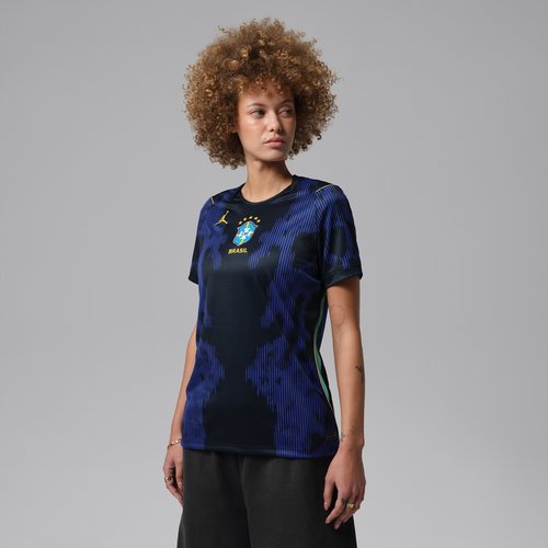 Brazil 2026 Stadium Away Air Jordan Dri-FIT Soccer Replica Jersey - Old Royal/Black - IU1077-417