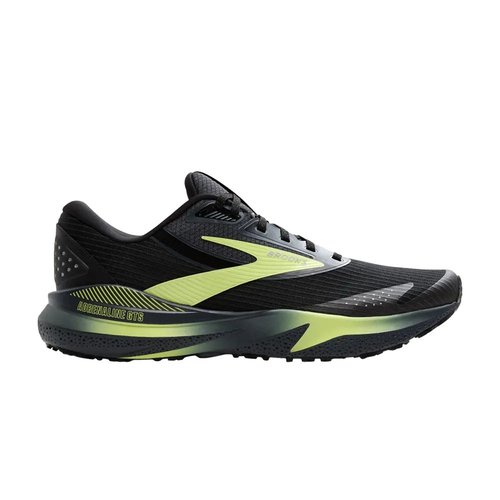 Brooks Adrenaline GTS 24 Weatherized - Black Ebony New Yellow - 1104381D033