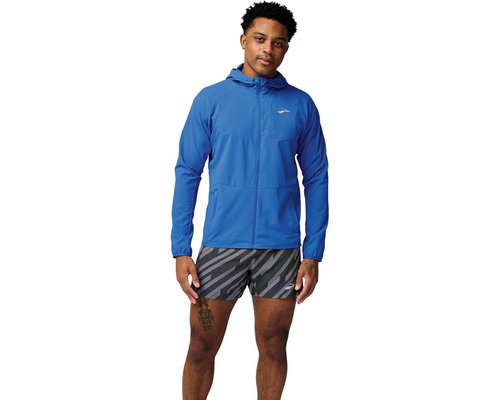 Brooks Canopy Jacket Coat - Neo Blue - 211385-448