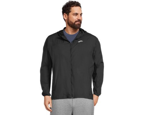 Brooks Canopy Packable Jacket Jacket - Black - 211564-052