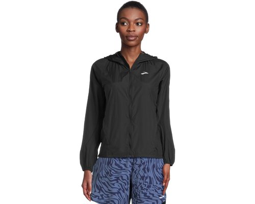 Brooks Canopy Packable Jacket Jacket - Black - 221732