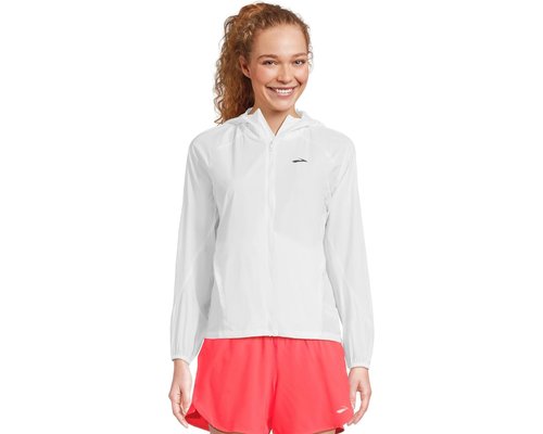 Brooks Canopy Packable Jacket Jacket - White - 221732-119