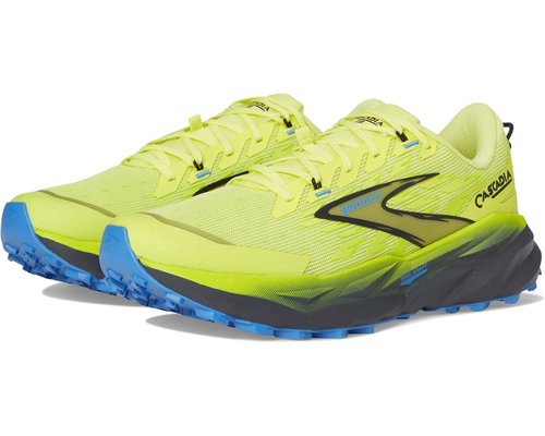 Brooks Cascadia 19 - Sunny Lime/Black/Blue - 1104571D722