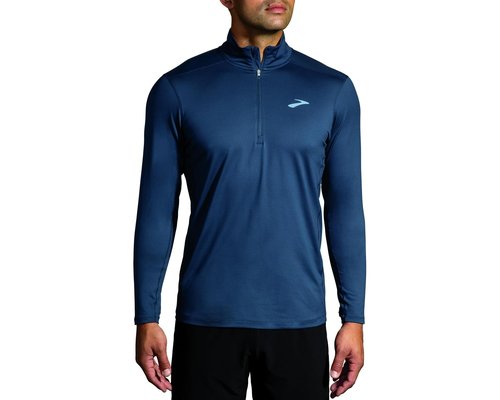 Brooks Dash 1/2 Zip 2.0 Clothing - Blue Slate - 211492-455