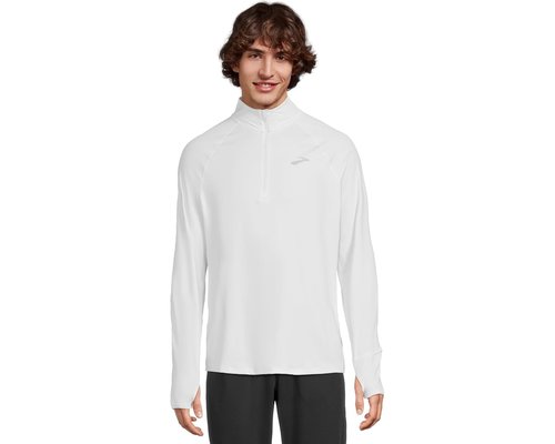 Brooks Dash 1/4 Zip 3.0 Sweatshirt - White - 211565-100