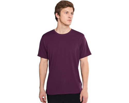 Brooks Dash Short Sleeve Workout - Burgundy Blaze - 211581-526