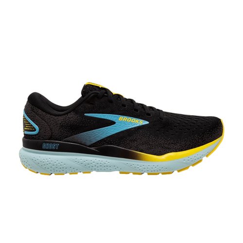 Brooks Ghost 16 - Black/Forged Iron/Blue - 1104181D029