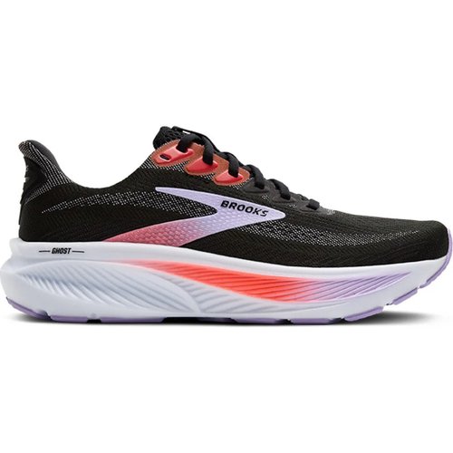 Brooks Ghost 17 - Black/Purple/Coral - 1204311B080