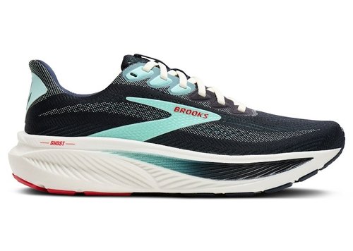 Brooks Ghost 17 Kraken - Navy Blue/Ice/Red - 1105281D424