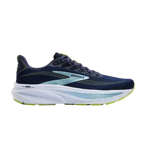 Brooks Ghost 17 - Peacoat/Lime/Blue - 1104421D414