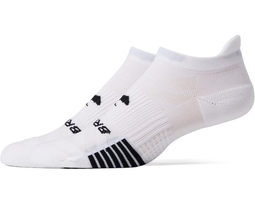Brooks Ghost Lite No Show 2 Pack No Show Socks - White - 280496-100