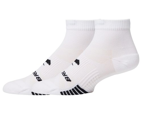 Brooks Ghost Lite Quarter Socks 2-Pack No Show Socks - White - 280497-100