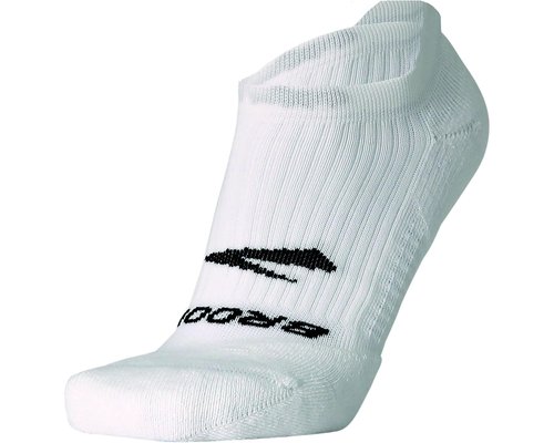 Brooks Ghost No Show No Show Socks - White - 280498-100