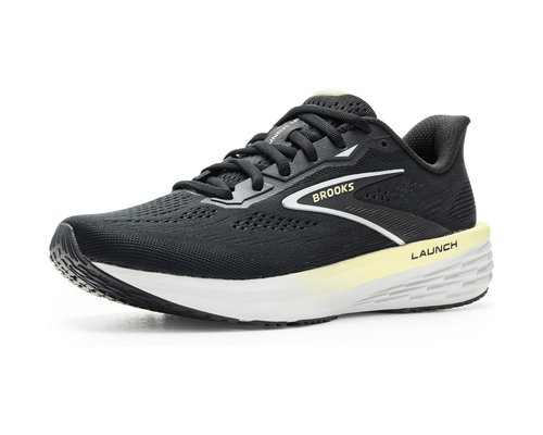 Brooks Launch 12 - Black/Luminary/Oyster - 1204711B018