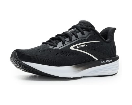 Brooks Launch 12 - Black/Grey/White - 1204711B090