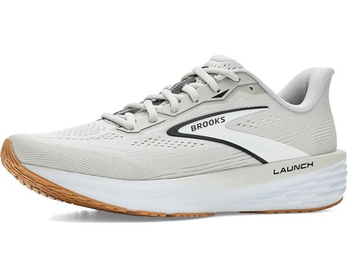 Brooks Launch 12 - Oyster/White/Phantom - 1104811D190