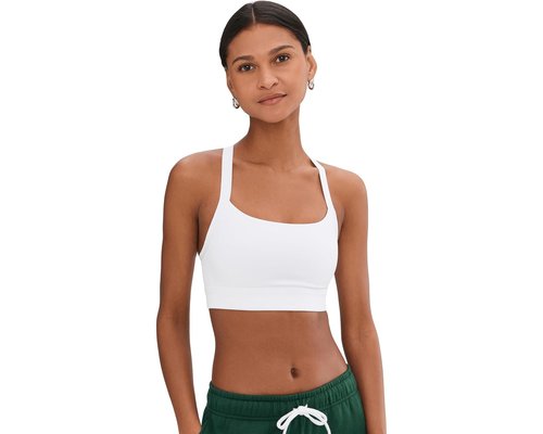 Brooks Luxe Strappy Bra Bra - White - 300647-100