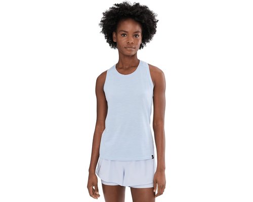 Brooks Luxe Tank Top Clothing - Heather Halogen Blue - 221660-472