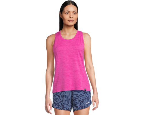 Brooks Luxe Tank Top Clothing - Heather Magenta - 221660-512