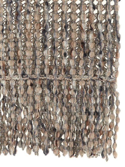 Brunello Cucinelli balloon Net Embroidery Scarf - MGSR24389COE63
