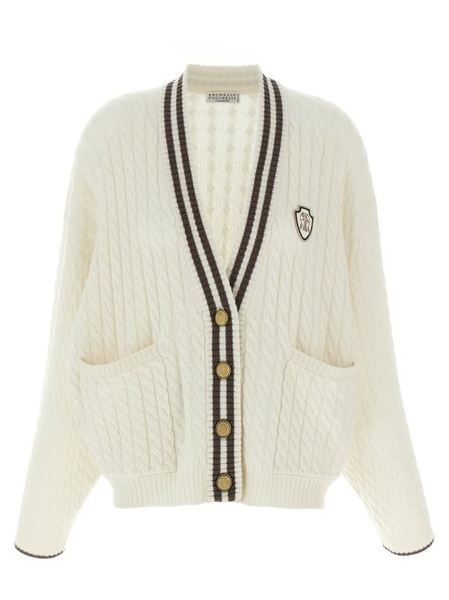 Brunello Cucinelli Braided Cardigan - M12731516CXJ82