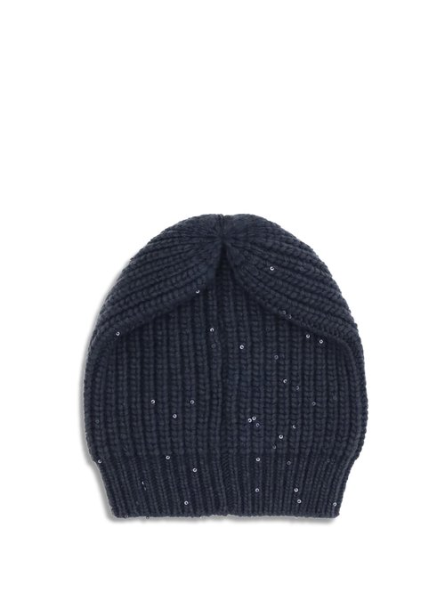 Brunello Cucinelli Cashmere Beanie Hat - M32373999_CJ786