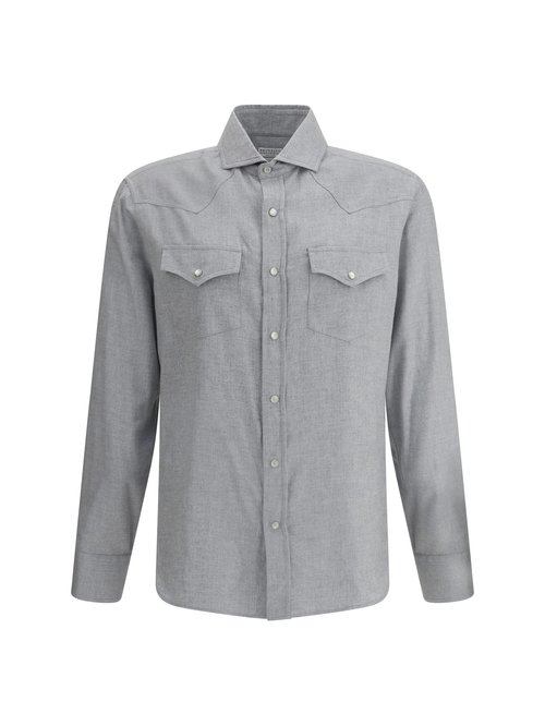 Brunello Cucinelli Cotton Shirt - MY6374008_C045