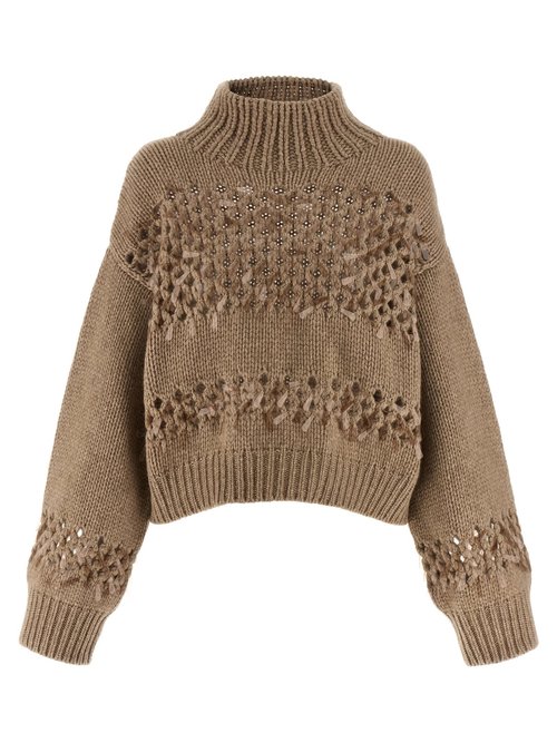 Brunello Cucinelli Drop Sequin Sweater - M52367304_C077