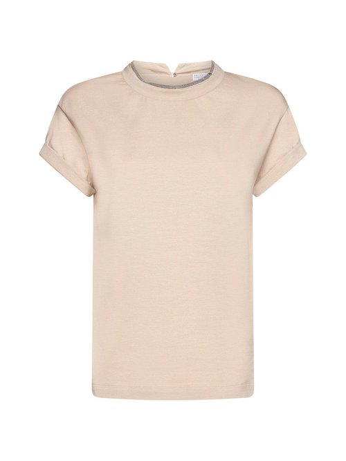 Brunello Cucinelli Embellished Crewneck T-shirt - M0T18BD200__C8539