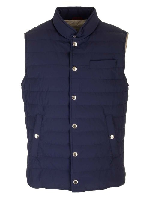Brunello Cucinelli High-neck Quilted Gilet - MM4911711__CFF83