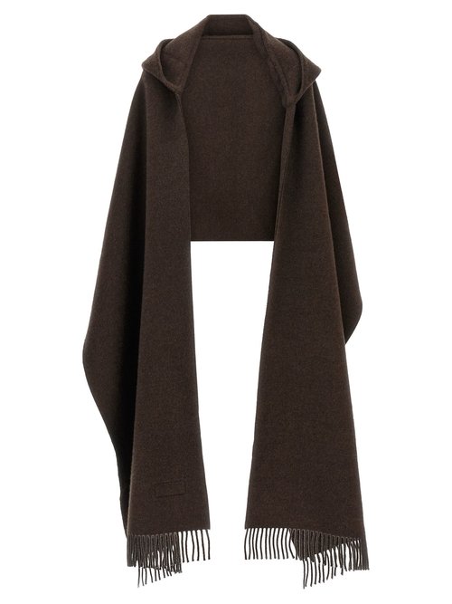 Brunello Cucinelli Hooded Scarf - MSCDAGW83CMARR